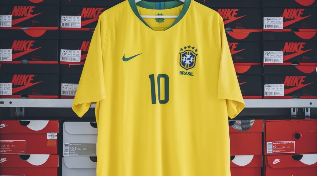 brazillian jersey in a nike store